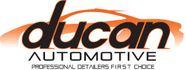 Ducan professional detailing products used by Xpress Auto Detailing